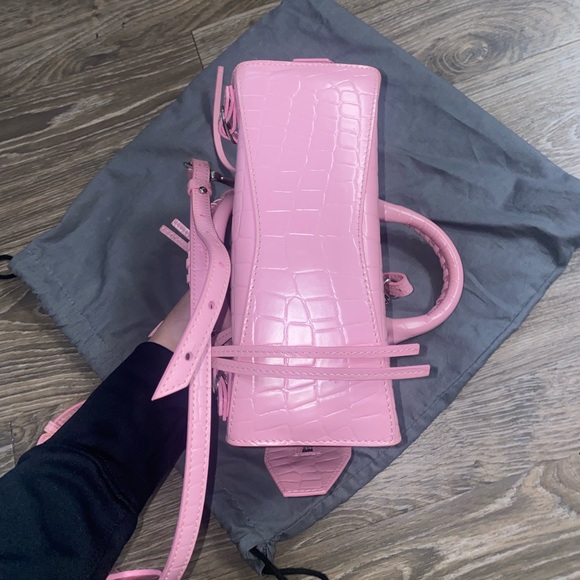 Balenciaga- Neo classic city bag crocodile embossed leather mini - Picture 4 of 14